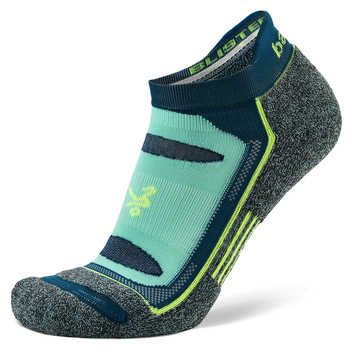 Balega Blister Resist No Show Socks W6-8/M4.5-6.5 S - Deep Teal