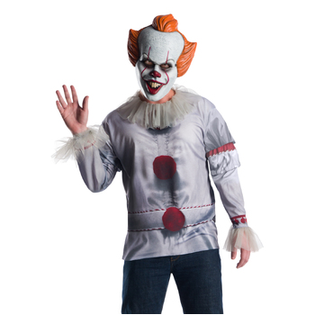 Marvel Pennywise 'It' Movie Dress Up Costume Top - Size XL