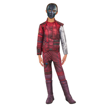 Marvel Nebula Deluxe Avg4 Girls Dress Up Costume - Size S