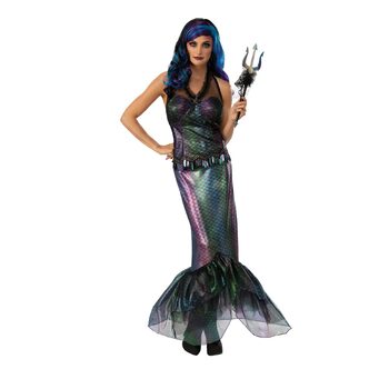 Rubies Queen Neptune Of The Seas Women's Dress Up Costume - Size L