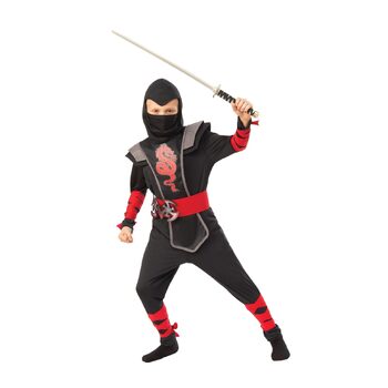 Rubies Red Ninja Boy Boys Dress Up Costume - Size L