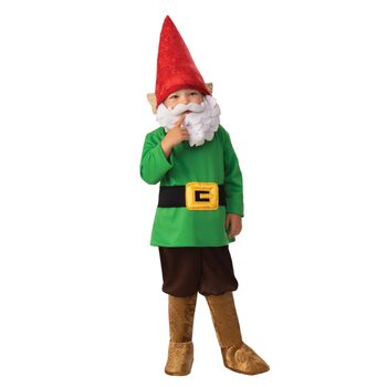 Rubies Garden Gnome Boy Boys Dress Up Costume - Size M