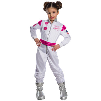 Rubies Barbie Astronaut Girls Dress Up Costume - Size S