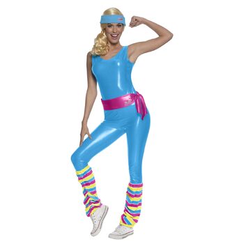 Rubies Barbie Exercise Adult Women's Dress Up Costume - Size L