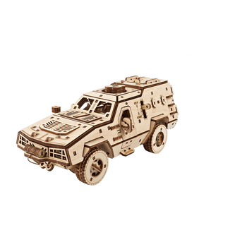 Ugears Dozor-B Combat Vehicle Mechanical Wooden 3D Puzzle 300pc