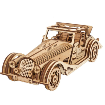 Ugears Sports Car Rapid Mouse Mechanical Wooden 3D Puzzle 226pc