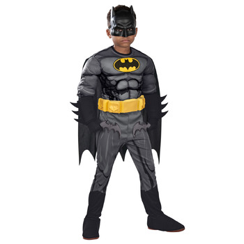 Dc Comics Batman Premium Boys Dress Up Costume - Size M