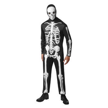 Rubies Skeleton Adult Men's Dress Up Costume - Size L