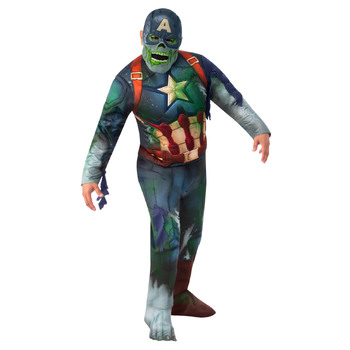 Marvel Captain America What If?  Zombie Deluxe - Size XL