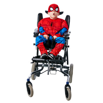 Marvel Spider-Man Adaptive Boys Dress Up Costume - Size M