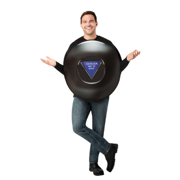 Rubies Magic-8 Ball Adult Unisex Tabard Dress Up Costume - One Size