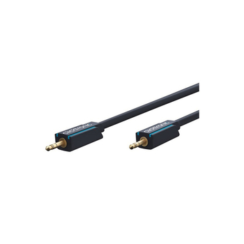 Clicktronic 1m Stereo 3.5mm Male to M Audio Connector