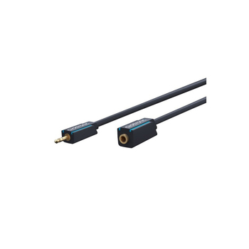 Clicktronic 1.5m Stereo Male to Female 3.5mm Audio Connector