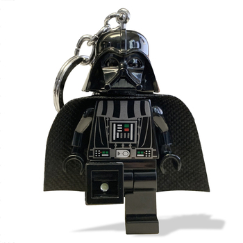 Lego Kids Darth Vader LED Light Minifigure Keychain - Black