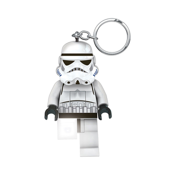 Lego Kids Star Wars Stormtrooper 8cm LED Light Minifigure Keychain - White