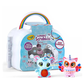 Crayola Scribble Scrubbie Peculiar Pets Cloud Kids Toy Set 3y+