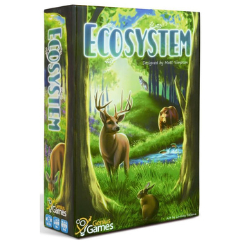 Genius Games Ecosystem Biodiversity Card Game 14y+