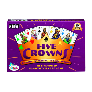 Set Enterprises Five Crowns Strategy Kids/Children Card Game 8+