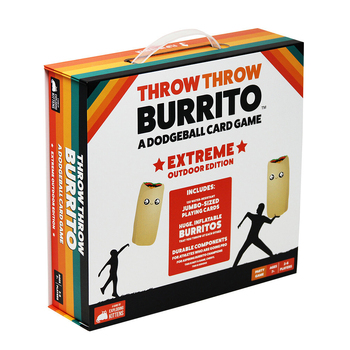 Exploding Kittens Throw Throw Burrito Extreme Outdoor Edition 7+