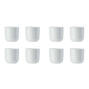 2PK 4pc Mikasa Chalk Kitchen Porcelain Egg Cups Set 5cm