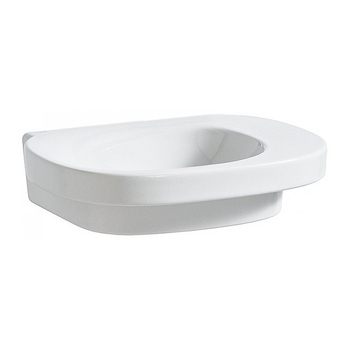 Laufen Mimo 1 Tap Hole Ceramic Countertop Gloss White Basin