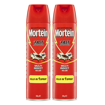 2PK Mortein Multi Insect Killer Fast Knockdown