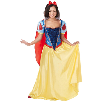 Disney Snow White Deluxe Womens Dress Up Costume - Size L