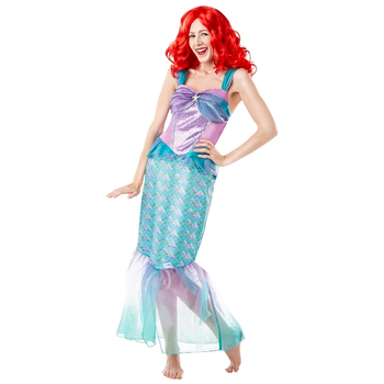 Disney Ariel Deluxe Adult Womens Dress Up Costume - Size M