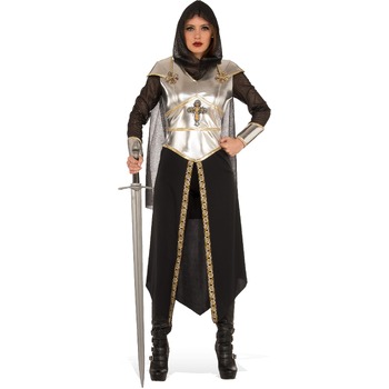 Rubies Medieval Warrior Back In TIme Women's Dress Up Costume - Size Std