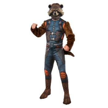 Marvel Rocket Raccoon Deluxe Dress Up Costume - Size Standard