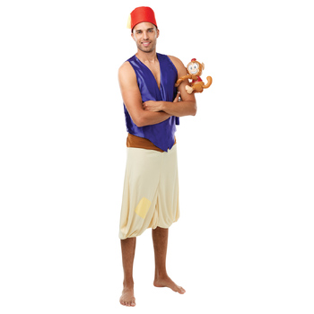 Rubies Aladdin Deluxe Adults Dress Up Costume - Size XL