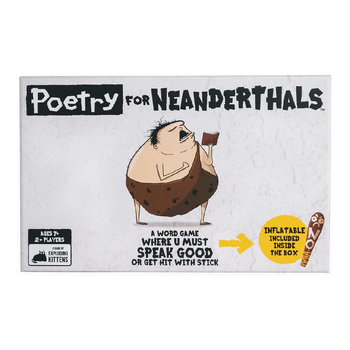 Exploding Kittens Poetry For Neanderthals Party Card Game Kids 7y+