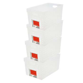 4PK Boxsweden Mode Basket Deep 27.5X18X14cm