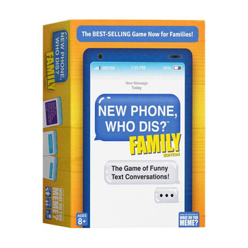 What Do You Meme New Phone Who Dis Family Edition Card Game 8+