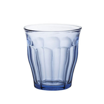 6pc Duralex Picardie 250ml Marine Tumbler Glasses Blue