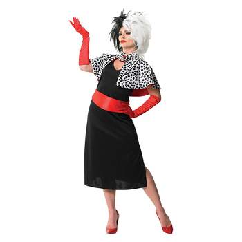 Disney 101 Dalmatians Cruella De Vil Deluxe Adult Costume - Size M