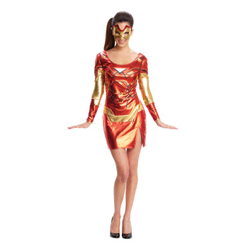 Marvel Iron Rescue Sexy Womens Dress Up Costume - Size S