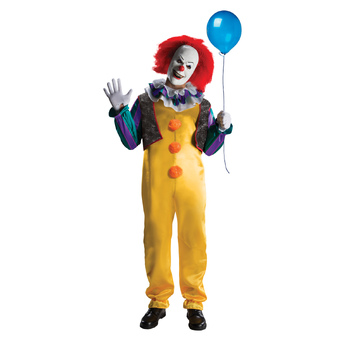 Marvel Pennywise Movie 1 Deluxe Mens Dress Up Costume - Size Std