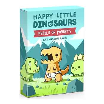 Tee Turtle Happy Little Dinosaurs Perils of Puberty Expansion Pack 8+