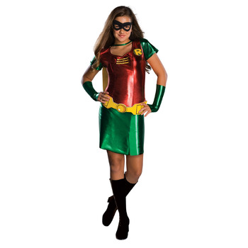 Dc Comics Robin Teen Titans Female Dress Up Costume - Size S