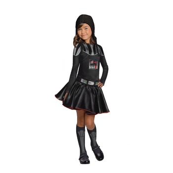 Rubies Darth Vader Girl Dress Up Costume - Size L