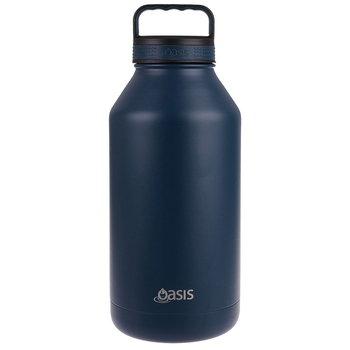 Oasis1.9L Double Wall Insulated Titan Bottle Stainless Steel - Navy