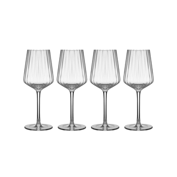 4pc Tempa Esme Clear Wine Glass