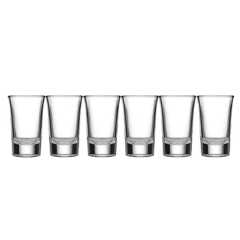 6pc Tempa Quinn Shot Glasses 45ml