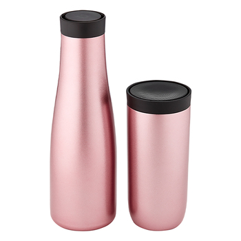 Tempa Sawyer Early Riser Blush Drink Bottle & Travel Mug Set