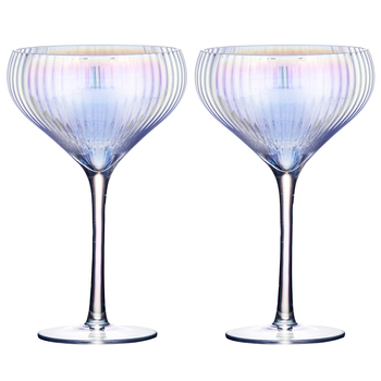 2pc Tempa Thalia 360ml Crystal Cocktail Glass - Opal