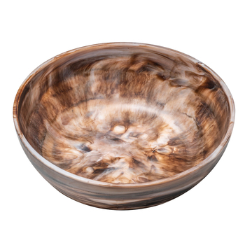 Tempa Marlow 30.5cm Polyresin Salad Bowl Round - Espresso