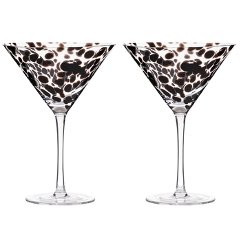 2PK Tempa Selena 320ml/18cm Stemmed Martini Glass Drinkware