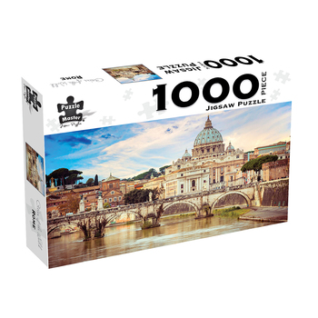 1000pc Puzzle Master Cities Of The World Rome Jigsaw Puzzle Kids 8y+