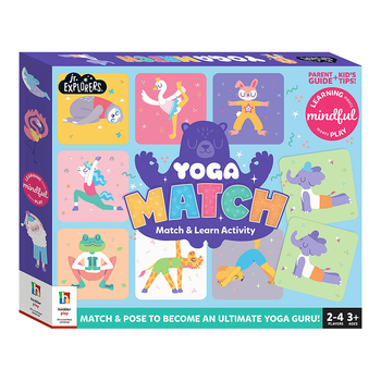 Junior Explorers Yoga Match Educational Activity Set 3y+